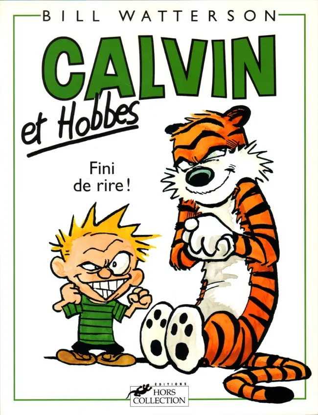 Couverture de l'album Calvin et Hobbes Tome 5 Fini de rire !