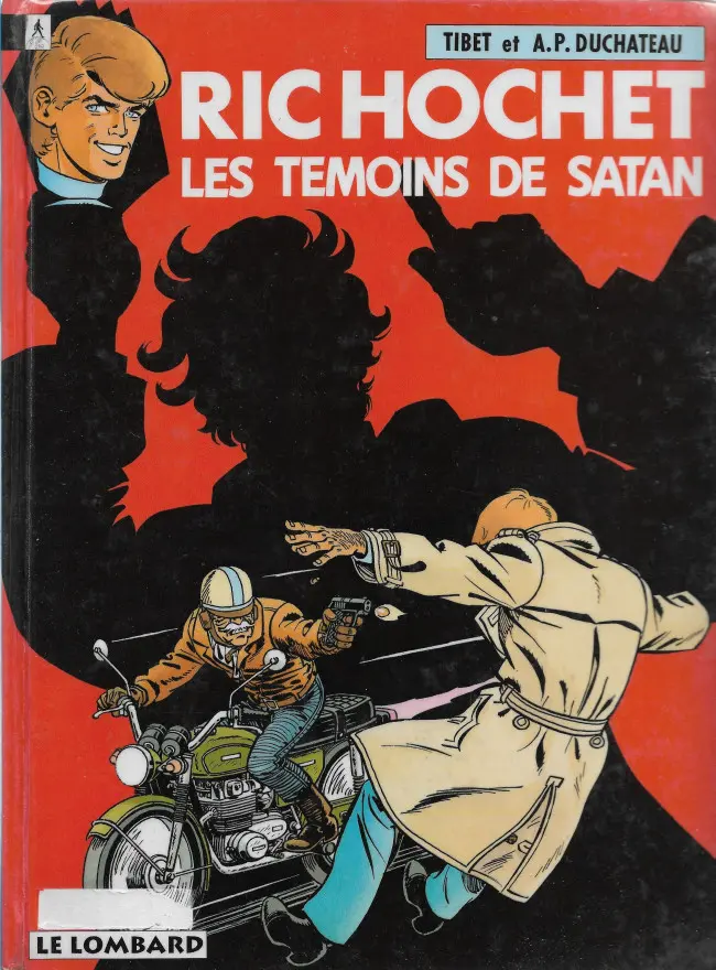 Couverture de l'album Ric Hochet Tome 46 Les témoins de Satan