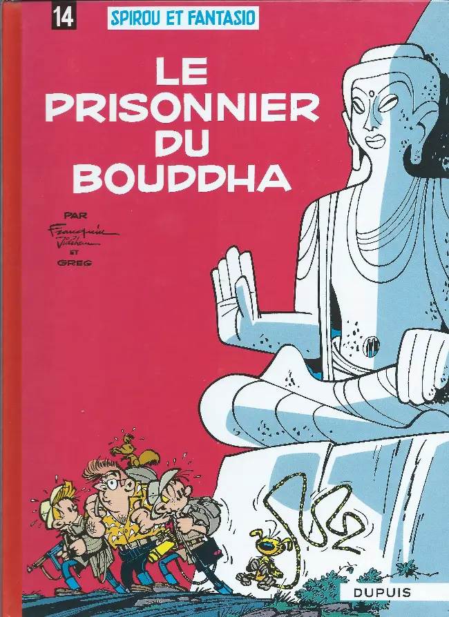 Couverture de l'album Spirou et Fantasio Tome 14 Le prisonnier du Bouddha