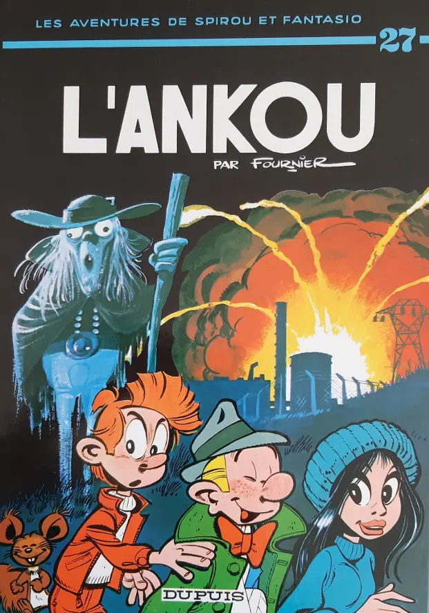 Couverture de l'album Spirou et Fantasio Tome 27 L'Ankou