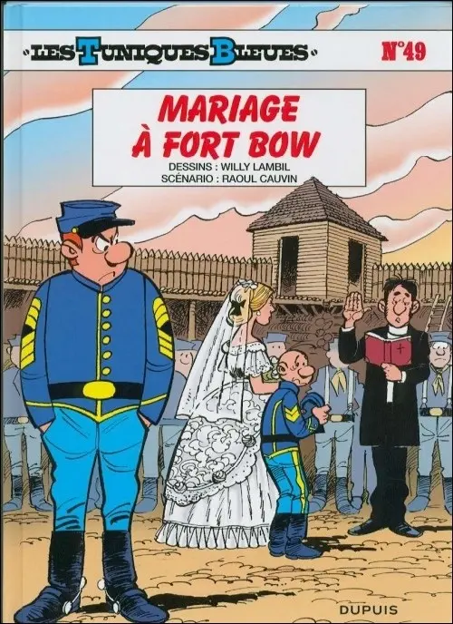 Couverture de l'album Les Tuniques Bleues Tome 49 Mariage à Fort Bow