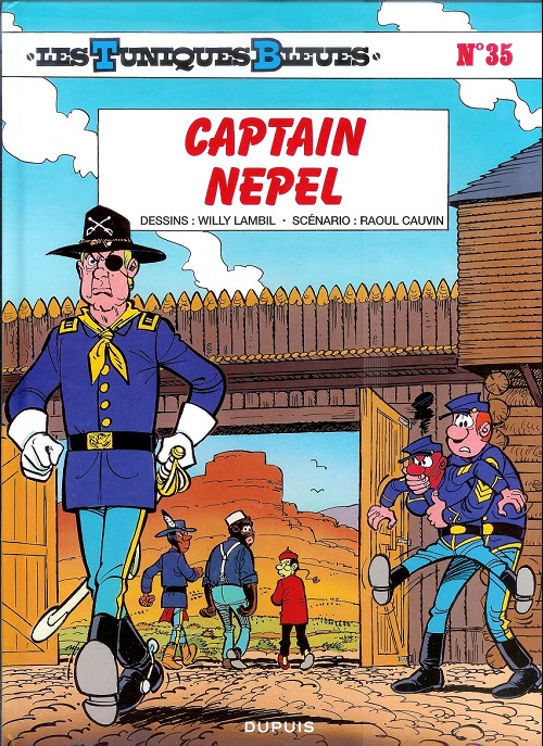 Couverture de l'album Les Tuniques Bleues Tome 35 Captain Nepel