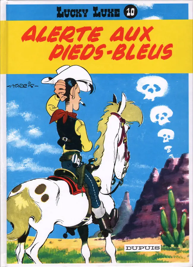 Couverture de l'album Lucky Luke Tome 10 Alerte aux Pieds-Bleus