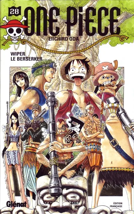 Couverture de l'album One Piece Tome 28 Wiper le Berserker