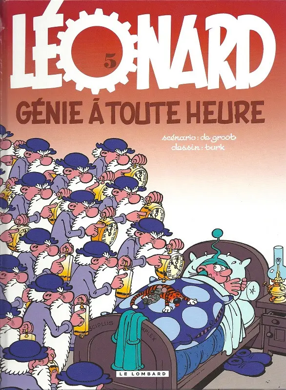 Couverture de l'album Léonard Tome 5 Génie à toute heure