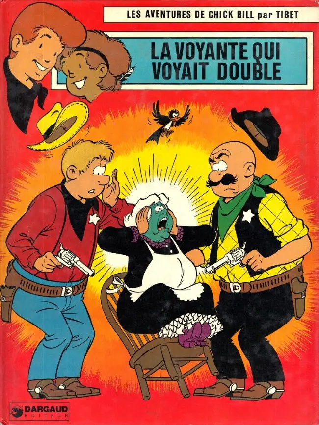 Couverture de l'album Chick Bill Tome 28 La voyante qui voyait double
