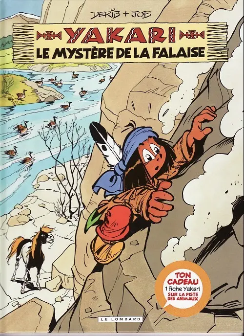 Couverture de l'album Yakari Tome 25 Le mystère de la falaise
