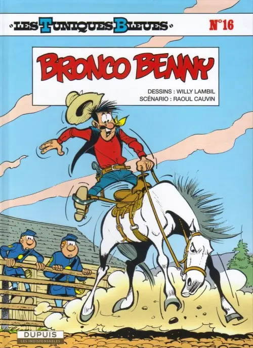 Couverture de l'album Les Tuniques Bleues Tome 16 Bronco Benny