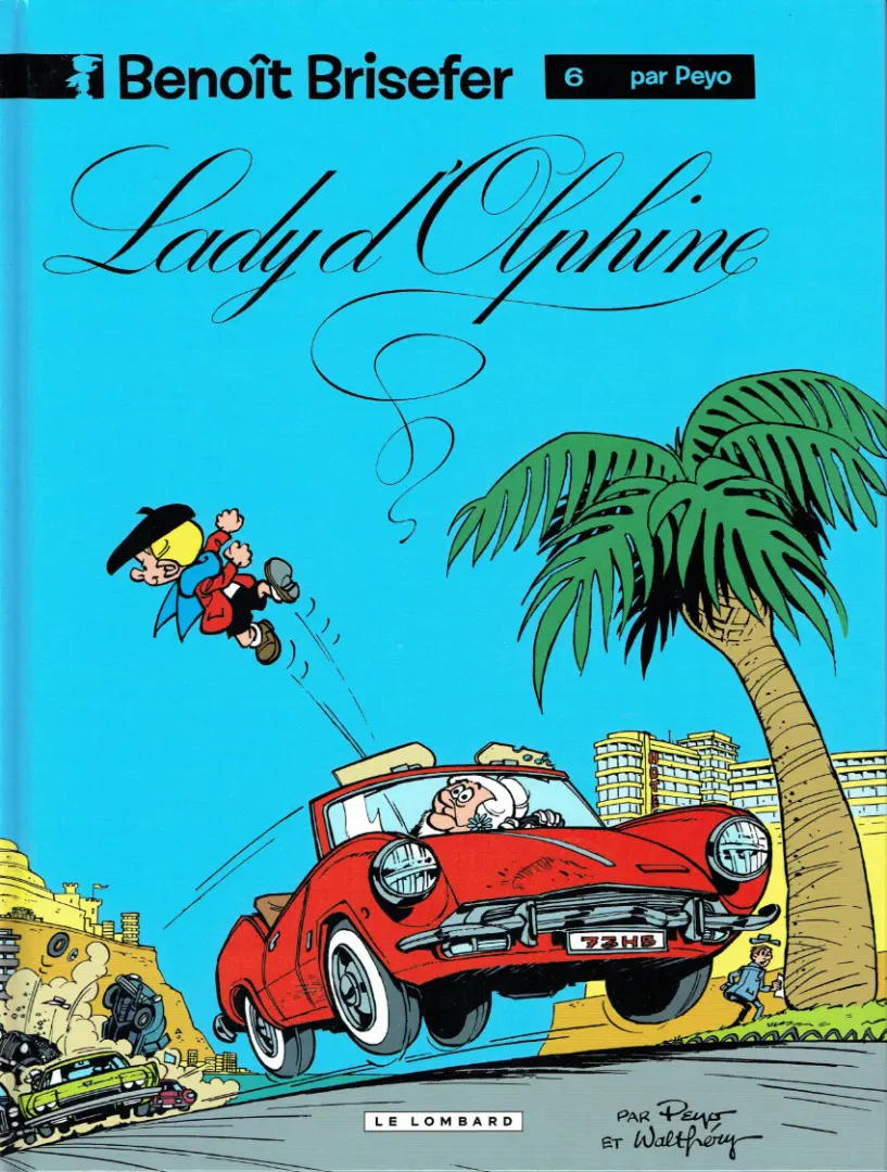 Couverture de l'album Benoît Brisefer Tome 6 Lady d'Olphine