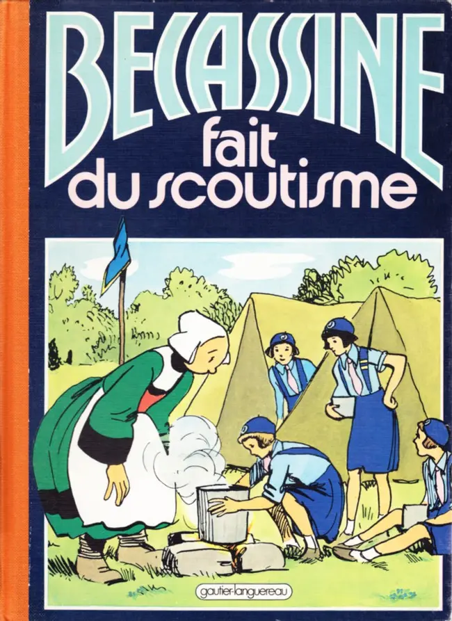 Couverture de l'album Bécassine Tome 17 Bécassine fait du scoutisme