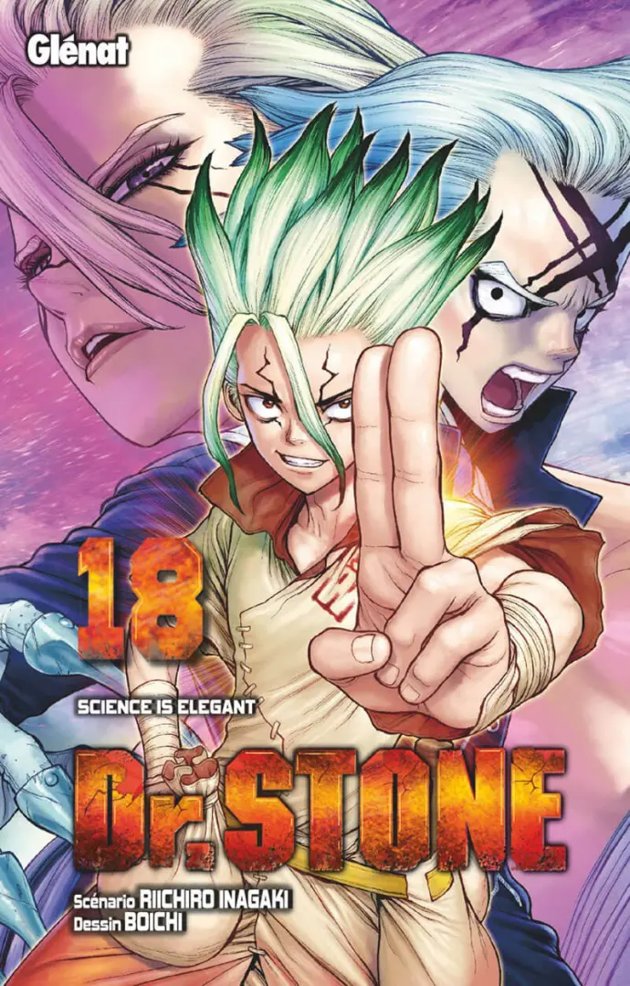 Couverture de l'album Dr. Stone 18 Science is elegant