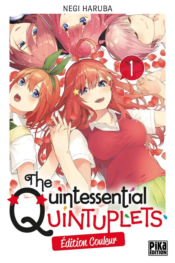 Couverture de l'album The Quintessential Quintuplets Édition Couleur 1