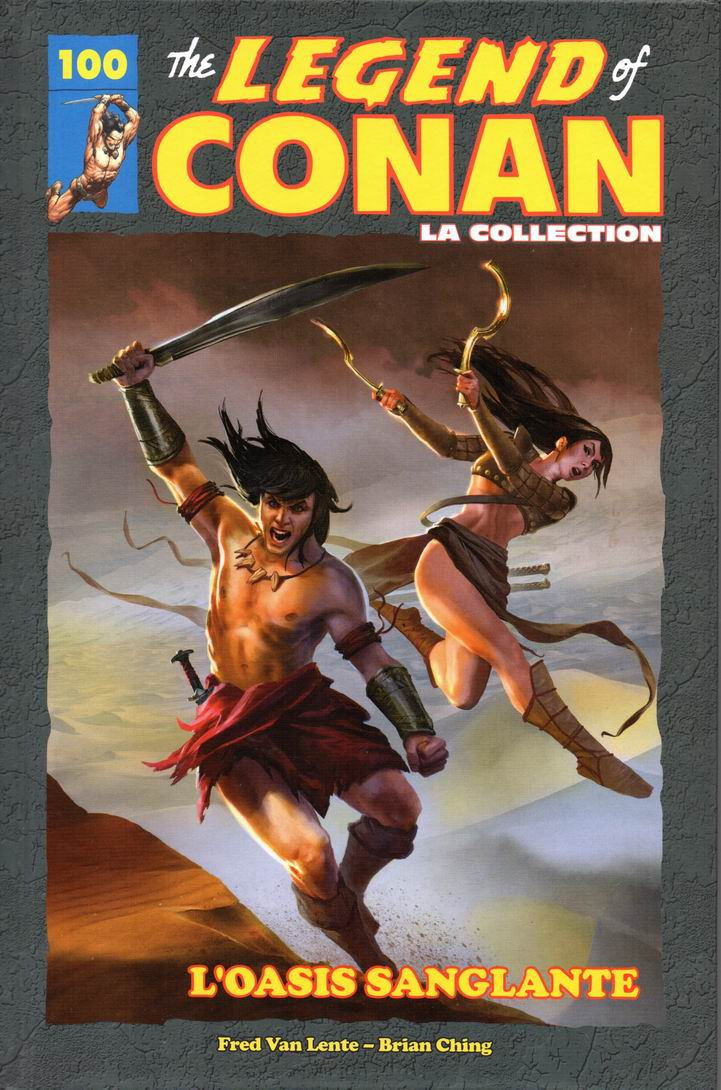 Couverture de l'album The Savage Sword of Conan - La Collection Tome 100 L'Oasis sanglante
