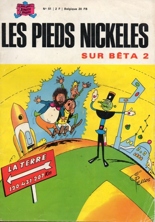 Couverture de l'album Les Pieds Nickelés Tome 51 Les Pieds Nickelés sur Bêta 2