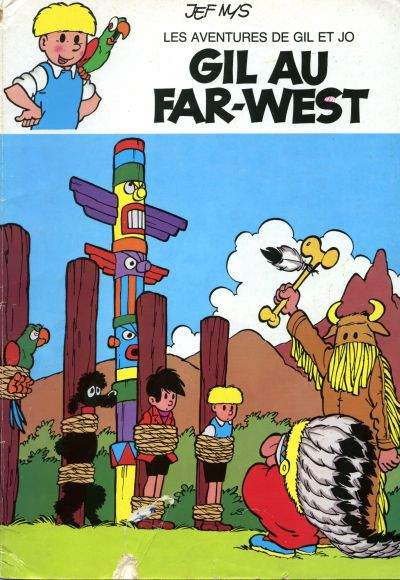 Couverture de l'album Les aventures de Gil et jo Tome 24 Gil au Far-West