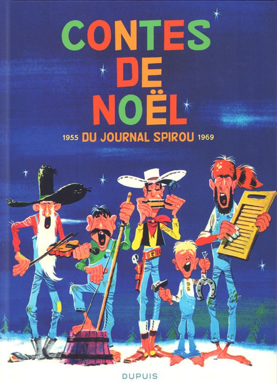 Couverture de l'album Contes de Noël du journal Spirou 1955-1969