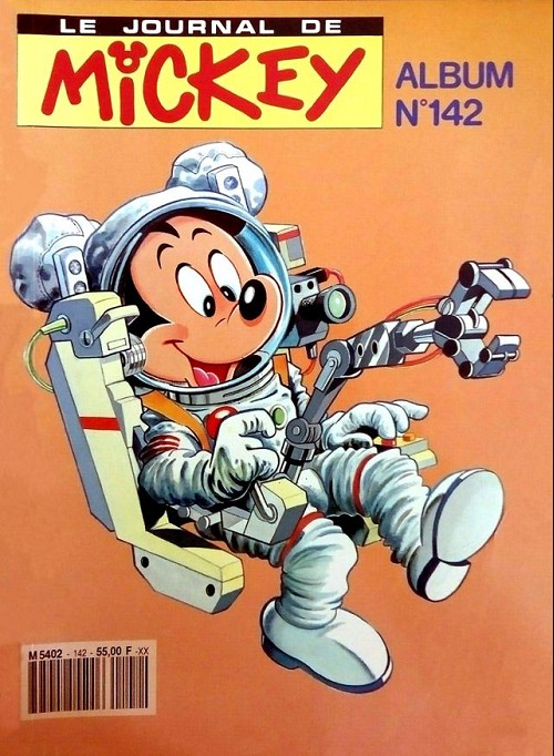 Couverture de l'album Le Journal de Mickey Album N° 142