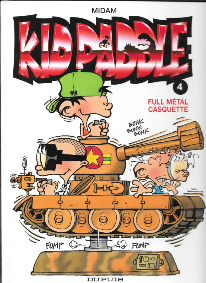 Couverture de l'album Kid Paddle Tome 4 Full métal casquette