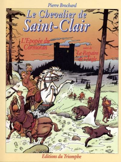 Couverture de l'album Le Chevalier de Saint-Clair Tome 5 L'Epopée du Cormoran suivi de Le Repaire de l'Aigle