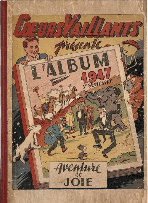 Couverture de l'album Cœurs Vaillants N° 1 1947 - 1er semestre (n°1 à 26)