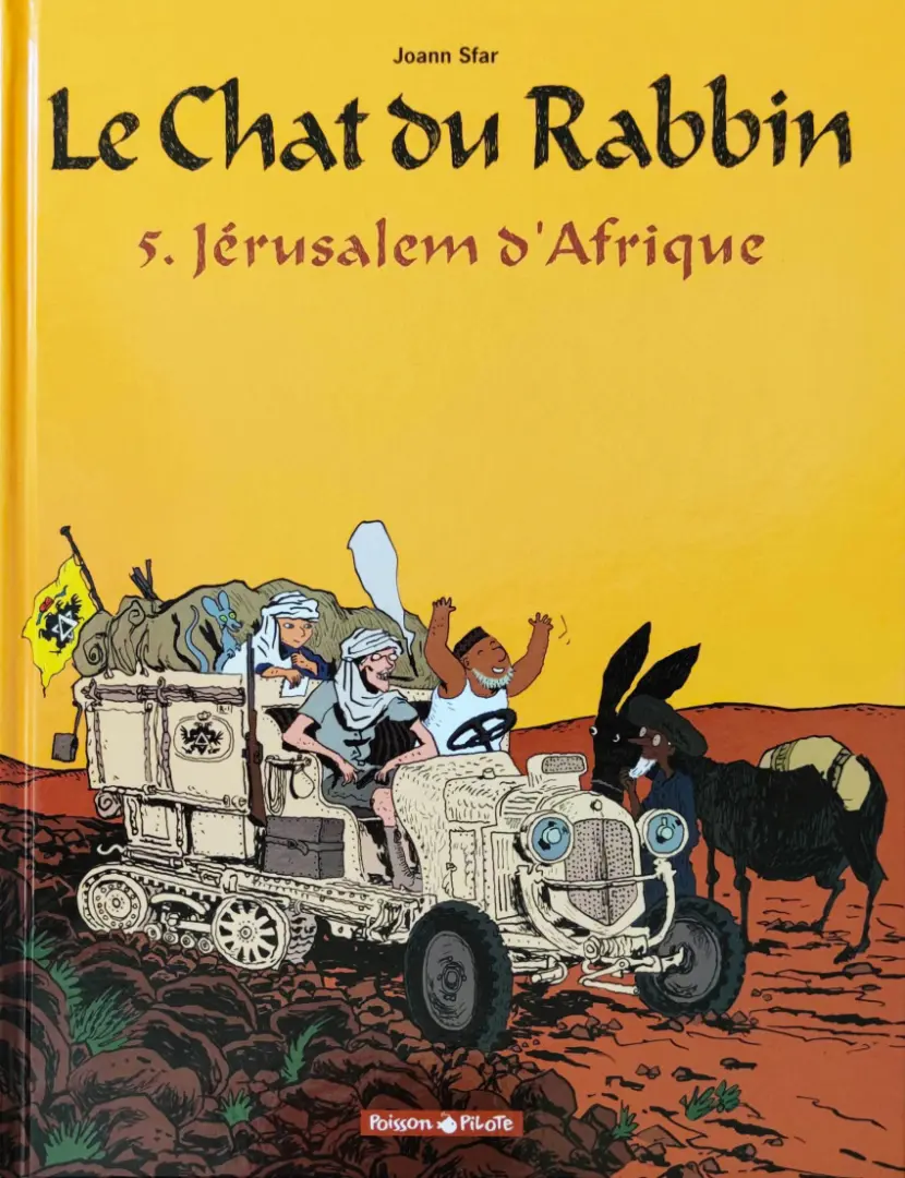 Couverture de l'album Le Chat du Rabbin Tome 5 Jérusalem d'Afrique