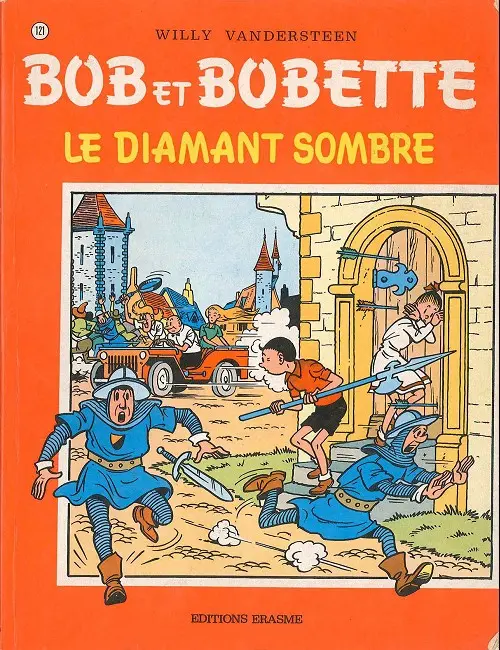 Couverture de l'album Bob et Bobette Tome 121 Le diamant sombre