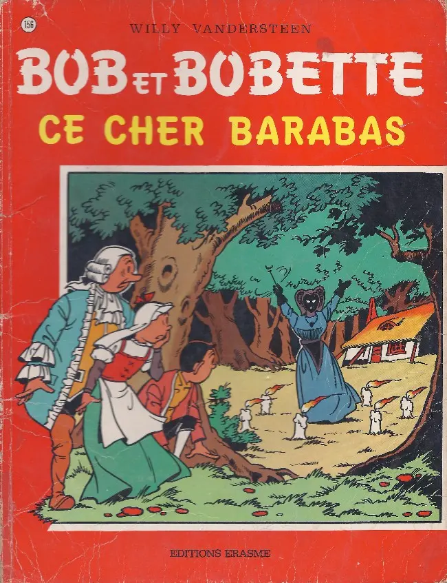 Couverture de l'album Bob et Bobette Tome 156 Ce cher Barabas