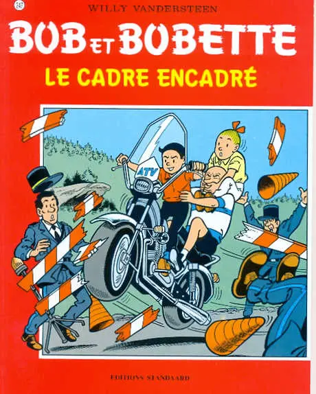 Couverture de l'album Bob et Bobette Tome 247 Le cadre encadré
