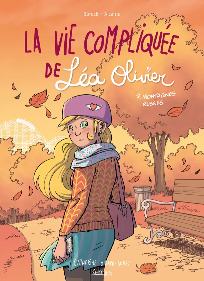 Couverture de l'album La Vie compliquée de Léa Olivier Tome 7 Montagnes russes