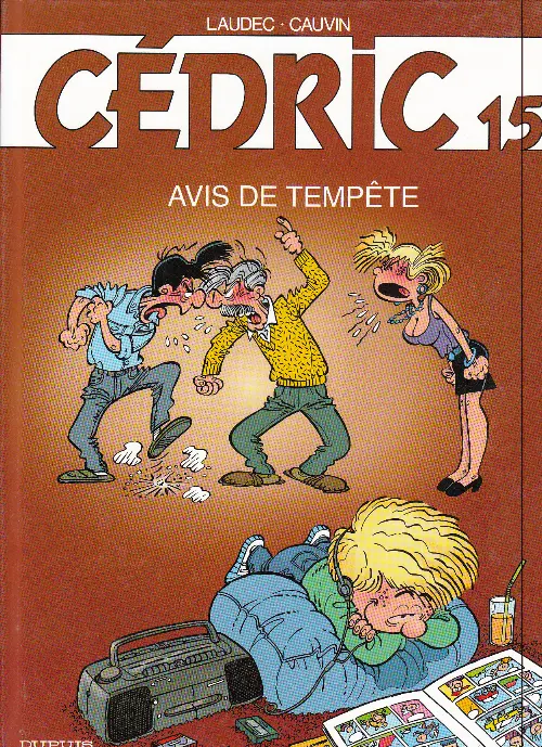 Couverture de l'album Cédric Tome 15 Avis de tempête