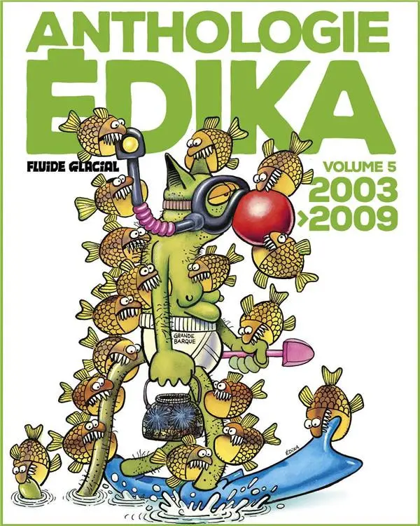 Couverture de l'album Anthologie Édika Volume 5 2003-2009