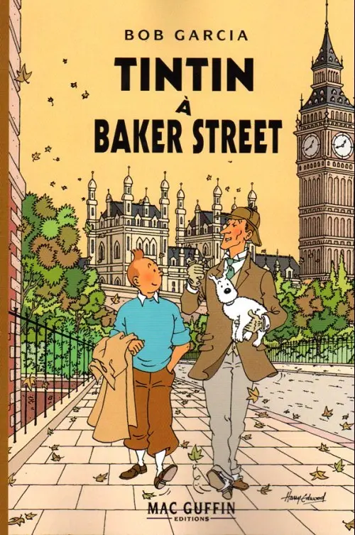 Couverture de l'album Tintin à Baker Street