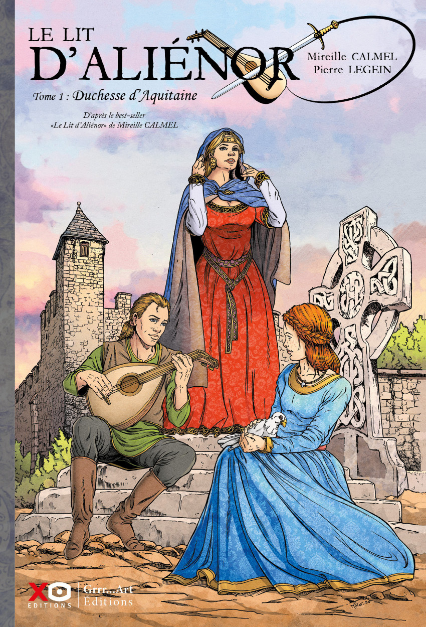 Couverture de l'album Le Lit d'Aliénor Tome 1 Duchesse d'Aquitaine