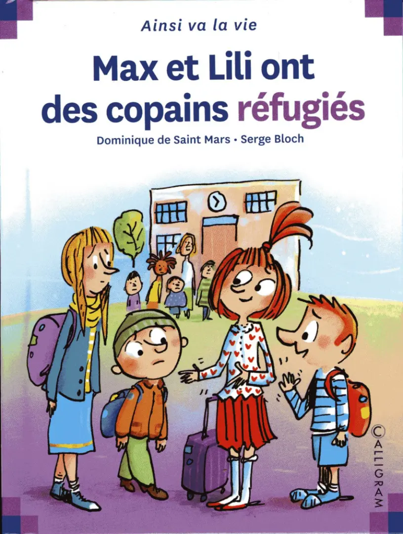 Couverture de l'album Ainsi va la vie Tome 130 Max et Lili ont des copains réfugiés