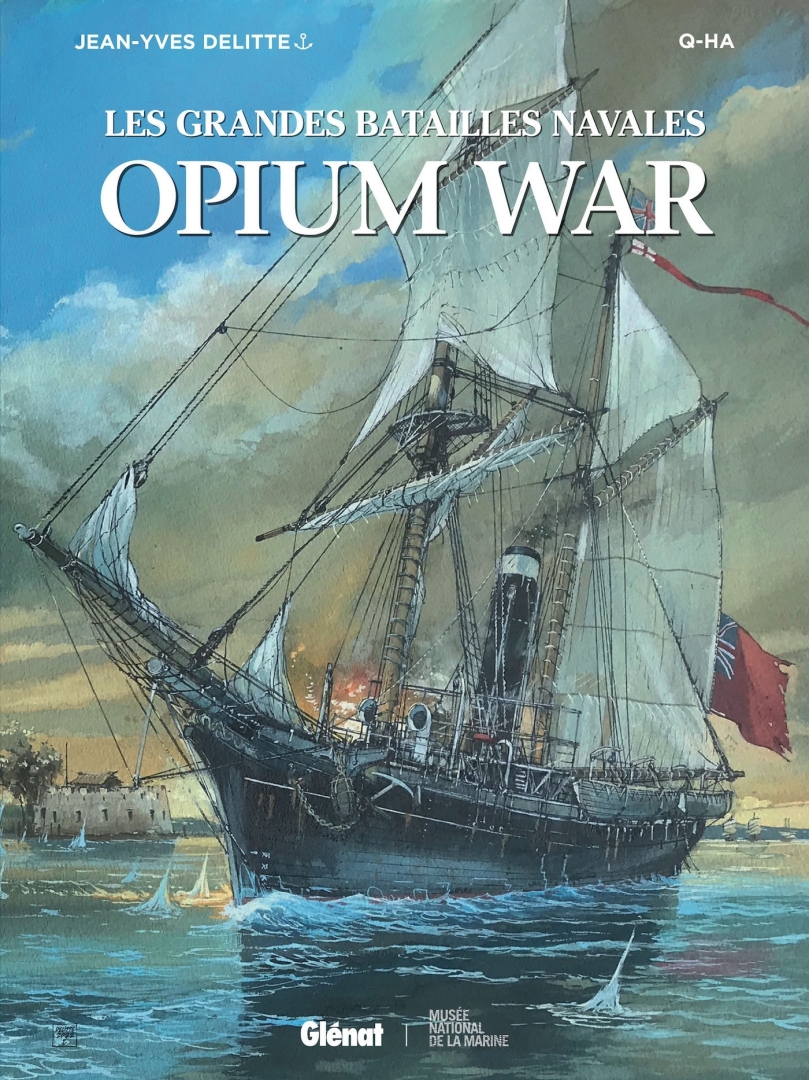 Couverture de l'album Les grandes batailles navales Tome 22 Opium War