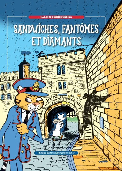 Couverture de l'album L'agence British Pudding 2 Sandwiches, fantômes et diamants