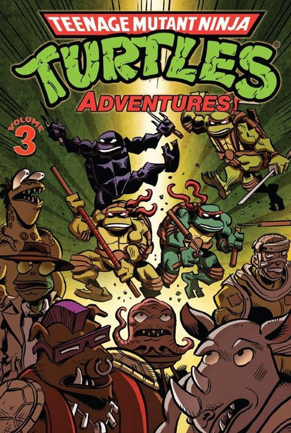 Couverture de l'album Teenage Mutant Ninja Turtles Adventures Volume 3