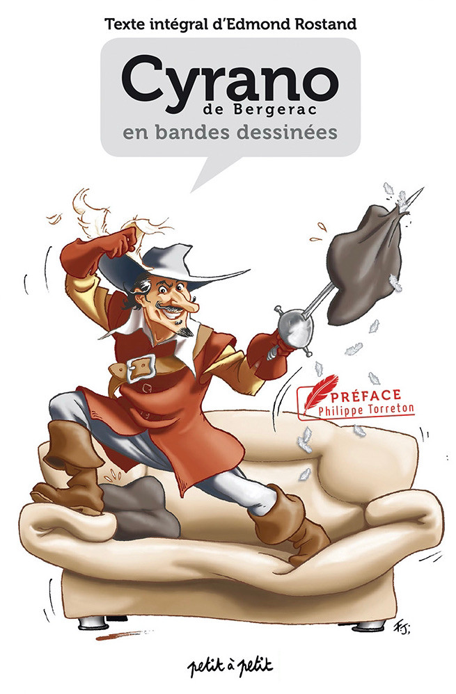 Couverture de l'album Cyrano de Bergerac en bandes dessinées