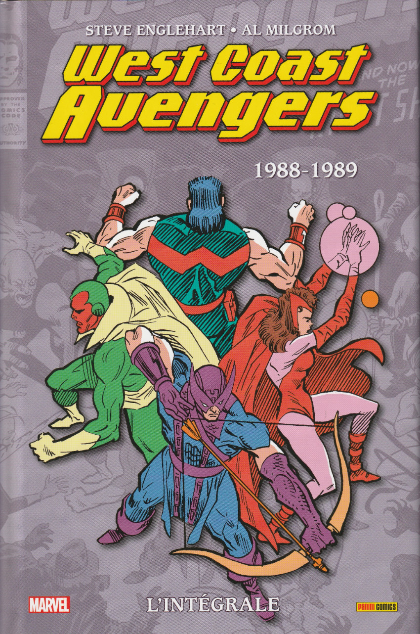 Couverture de l'album West Coast Avengers - L'intégrale Tome 5 1988-1989