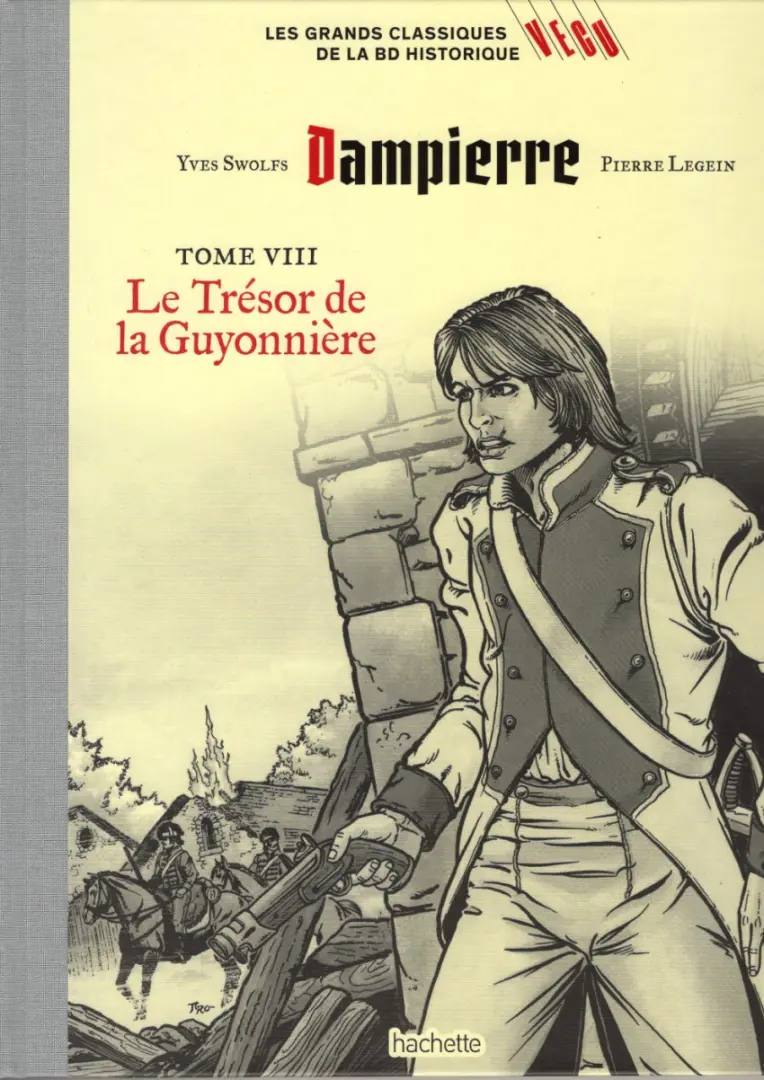 Couverture de l'album Les grands Classiques de la BD Historique Vécu - La Collection Tome 135 Dampierre - Tome VIII : Le Trésor de la Guyonnière