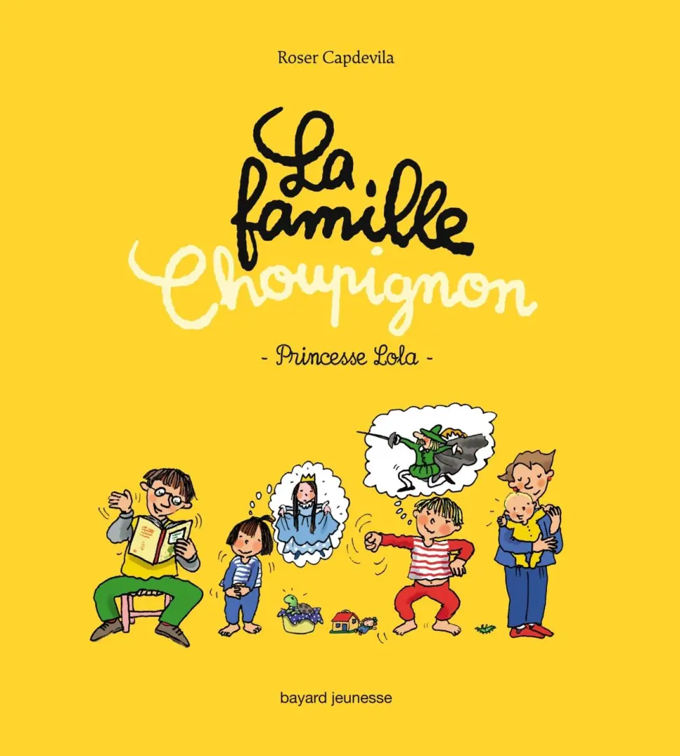 Couverture de l'album La Famille Choupignon Tome 4 Princesse Lola