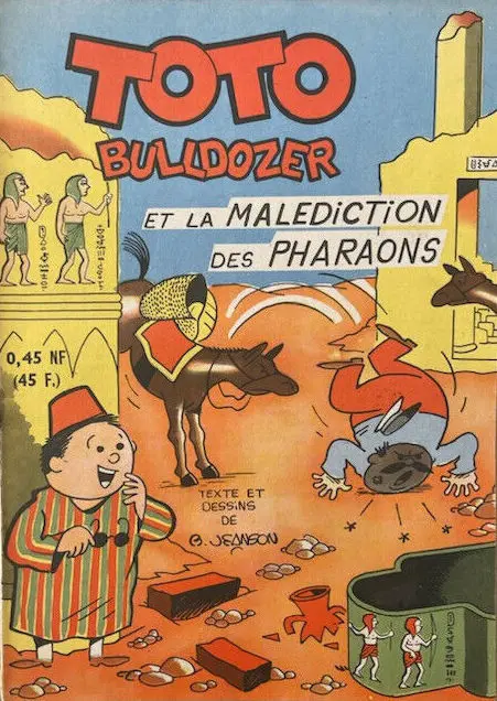 Couverture de l'album Toto Bulldozer 5 Toto Bulldozer et la malédiction du pharaon