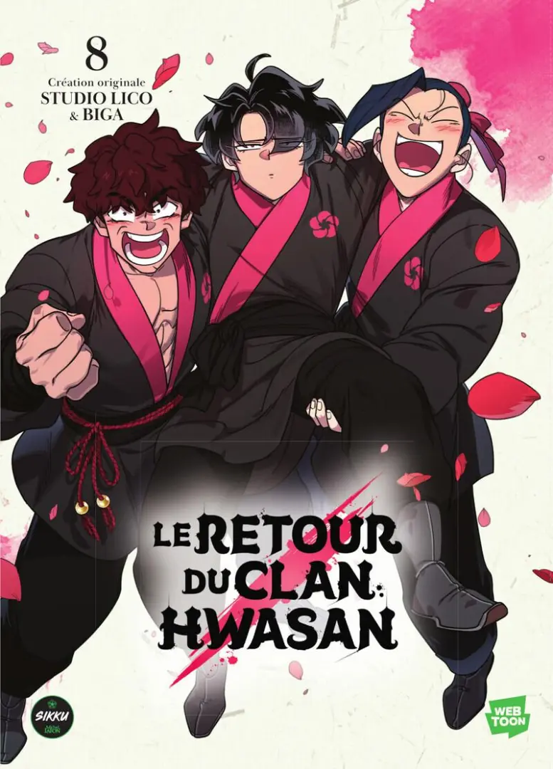 Couverture de l'album Le Retour du clan Hwasan 8