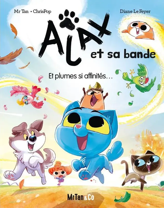 Couverture de l'album Ajax - Mortelle Adèle Ajax et sa bande Et plumes si affinités ...