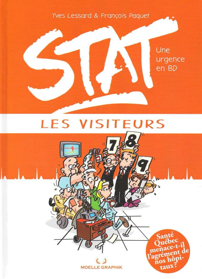 Couverture de l'album Stat - Une urgence en BD Les visiteurs