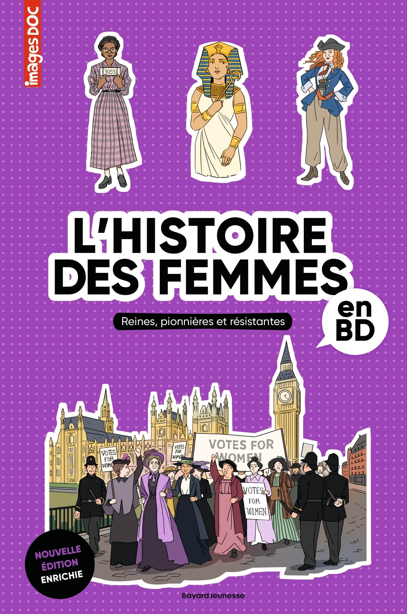 Couverture de l'album L'Histoire des femmes en BD