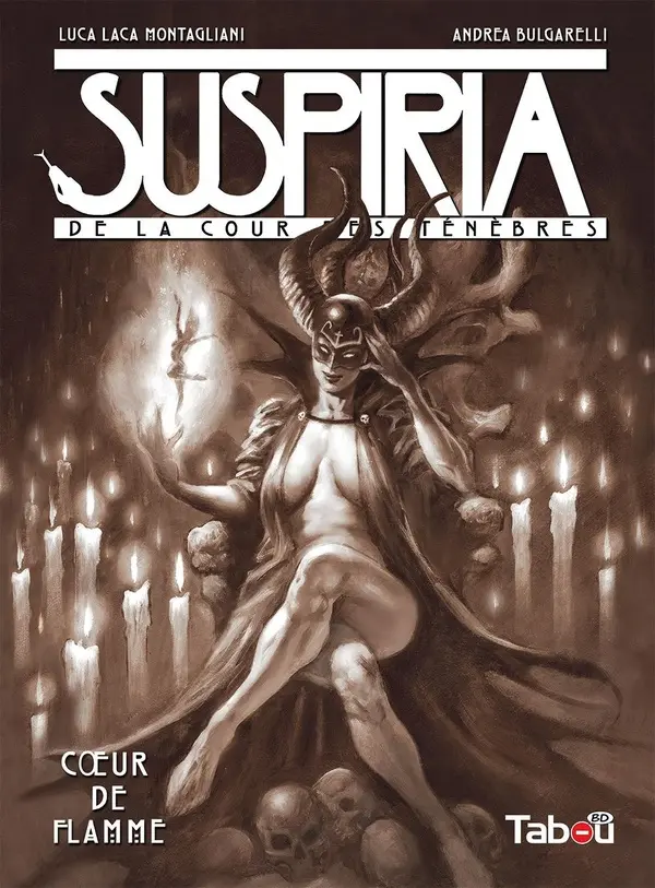 Couverture de l'album Suspiria de la cour des Ténèbres 2 Coeur de flamme