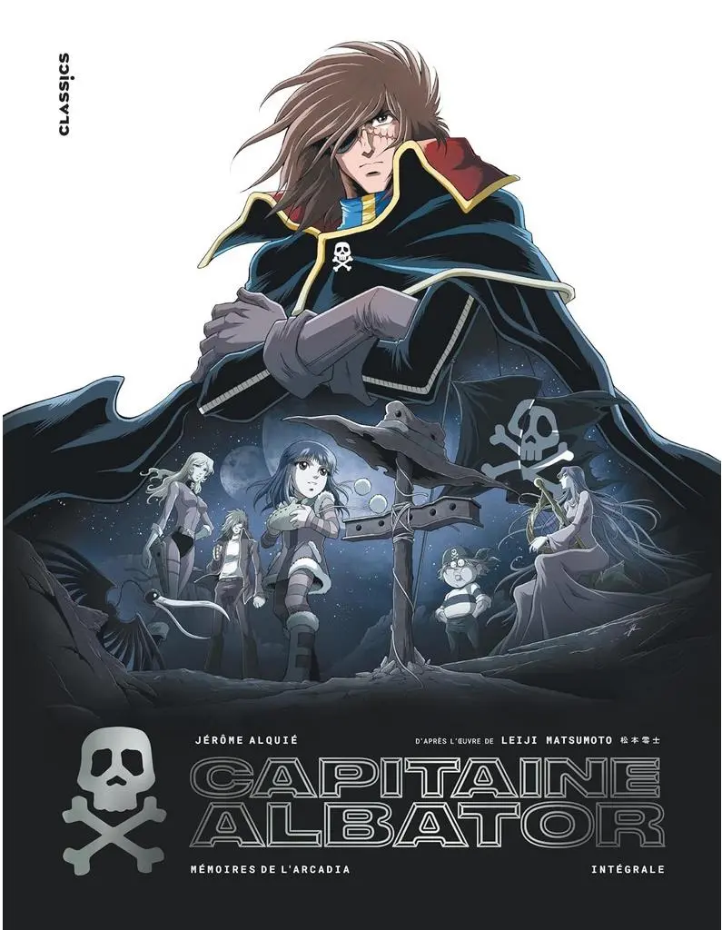 Couverture de l'album Capitaine Albator - Mémoires de l'Arcadia Intégrale