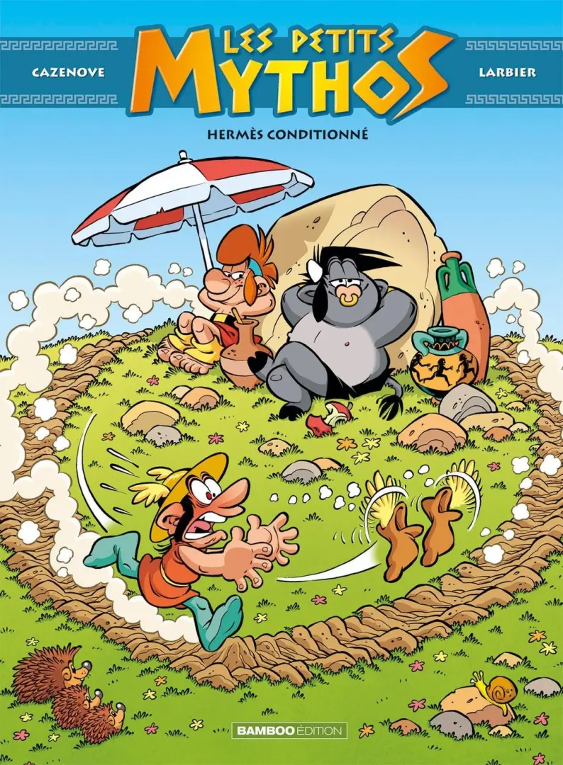 Couverture de l'album Les Petits Mythos Tome 12 Hermès conditionné