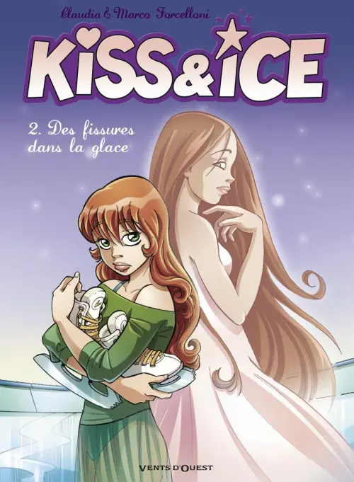 Couverture de l'album Kiss & Ice Tome 2 Des fissures dans la glace